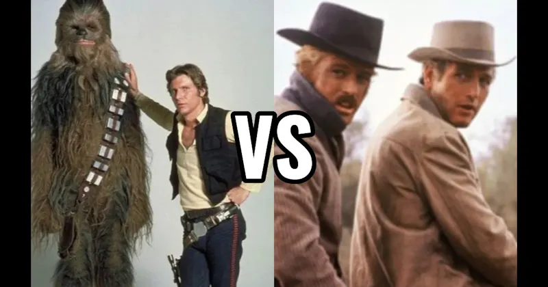 Butch Cassidy & Sundance Kid vs. Han Solo & Chewbacca (Star Wars)