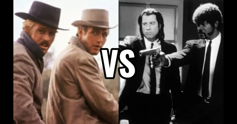 Butch Cassidy & Sundance Kid vs. Jules Winnfield & Vincent Vega (Pulp Fiction)