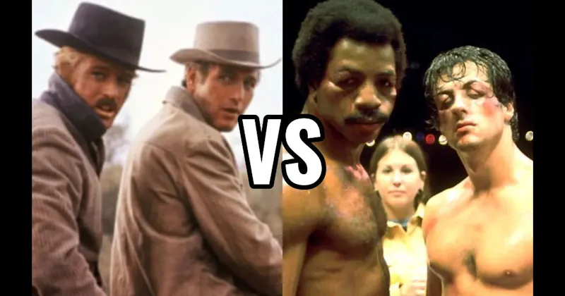 Butch Cassidy & Sundance Kid vs. Rocky Balboa & Apollo Creed (Rocky)