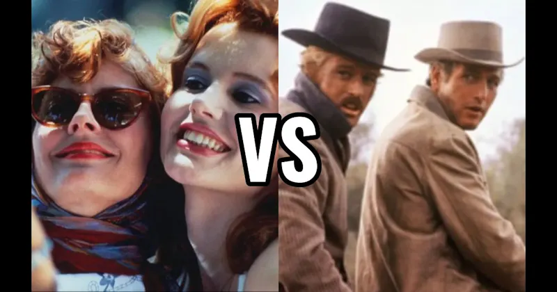 Butch Cassidy & Sundance Kid vs. Thelma & Louise (Thelma & Louise)