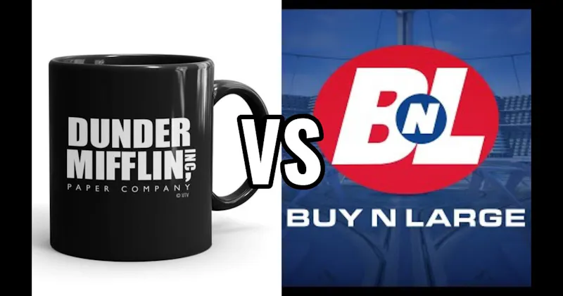 Buy N Large (WALL-E) vs. Dunder Mifflin (The Office)
