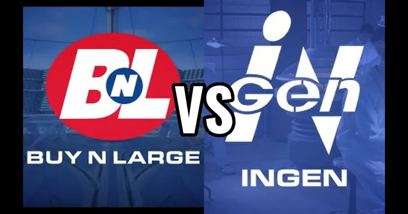 Buy N Large (WALL-E) vs. InGen (Jurassic Park)