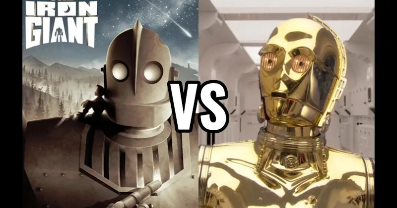 C-3PO (Star Wars) vs. The Iron Giant (The Iron Giant)