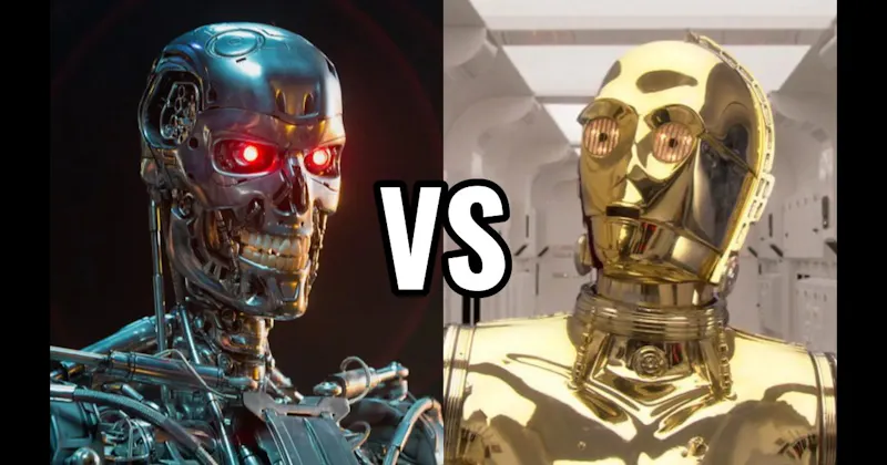 C-3PO (Star Wars) vs. T-800 (The Terminator)