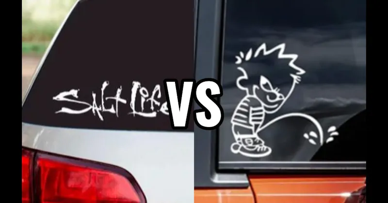 Calvin Peeing vs. Salt Life