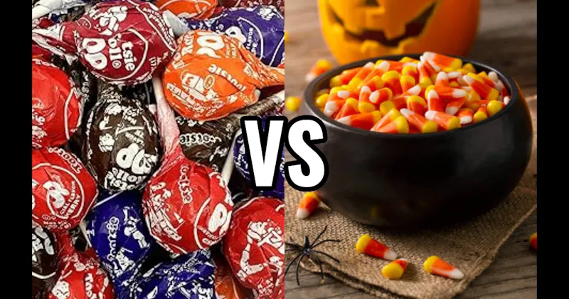 Candy Corn vs. Tootsie Roll Pops