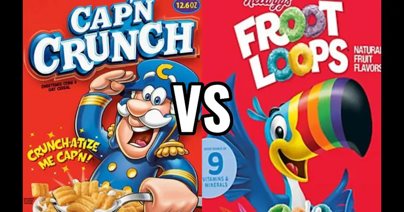 CAP’N CRUNCH CEREAL vs. FROOT LOOPS