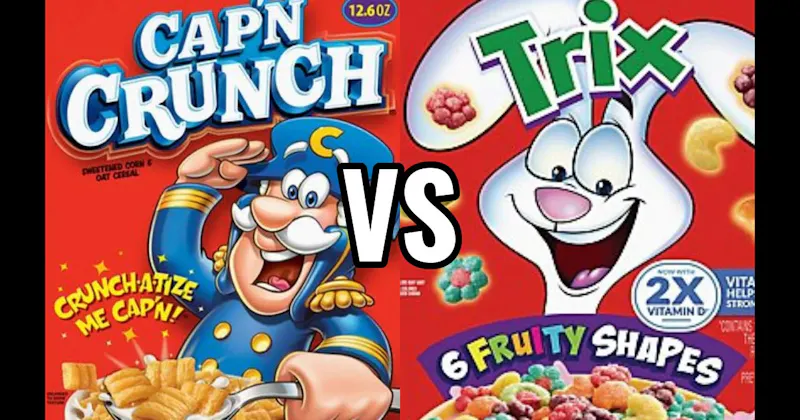 CAP’N CRUNCH CEREAL vs. TRIX