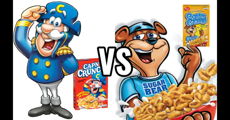 Cap'n Crunch vs. Sugar Bear