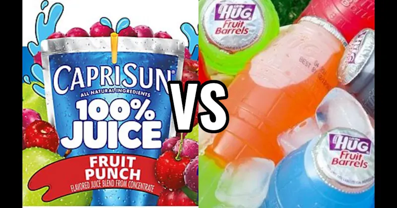 Capri Sun vs. LITTLE HUG FRUIT BARRELS