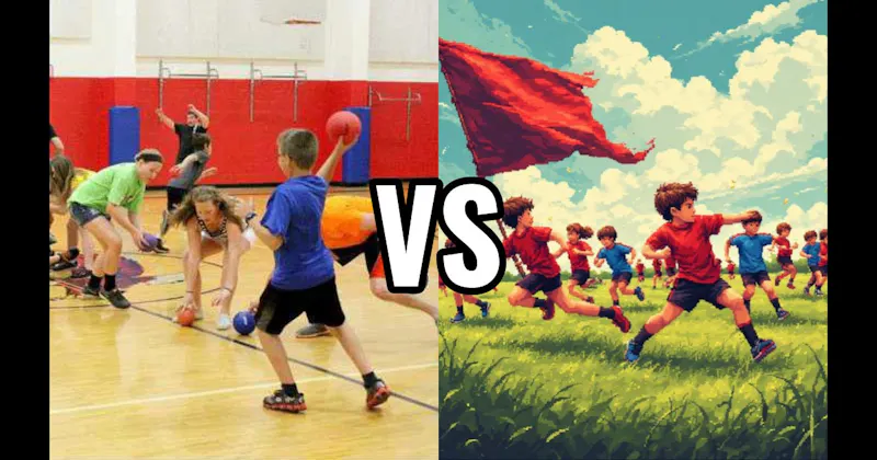 Capture the Flag vs. Dodgeball