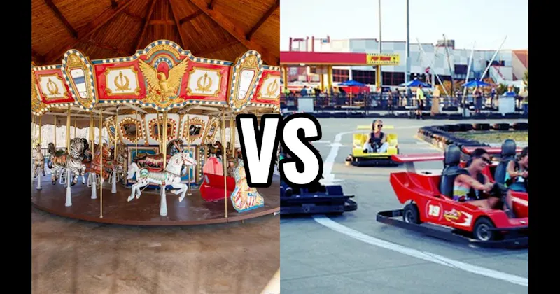 Carousel vs. Go-Karts
