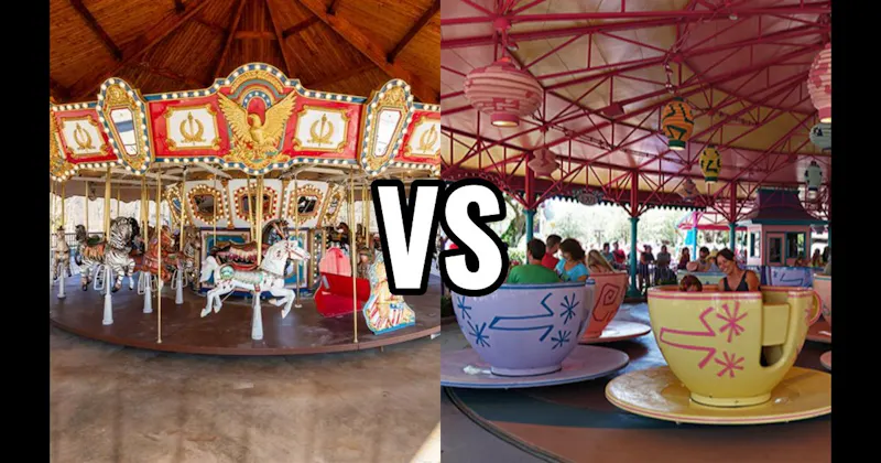 Carousel vs. Tea Cups