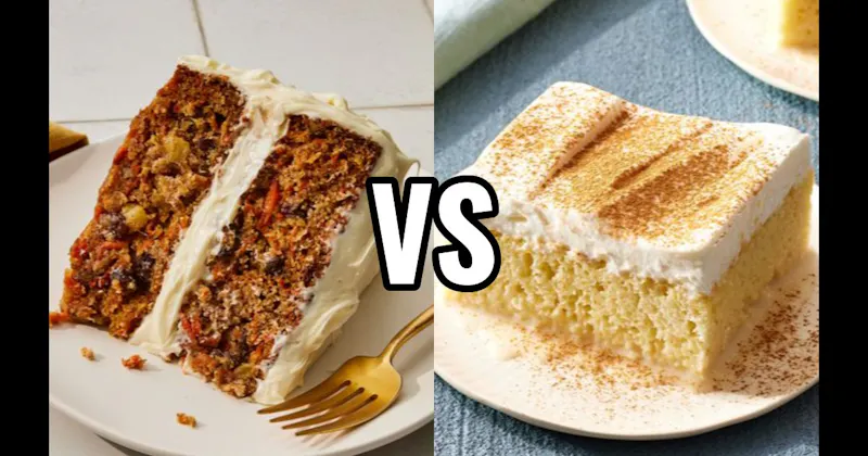 Carrot Cake vs. Tres Leches Cake