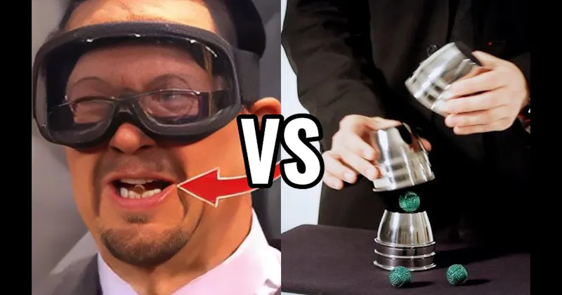 Catching a Bullet vs. Cups and Balls