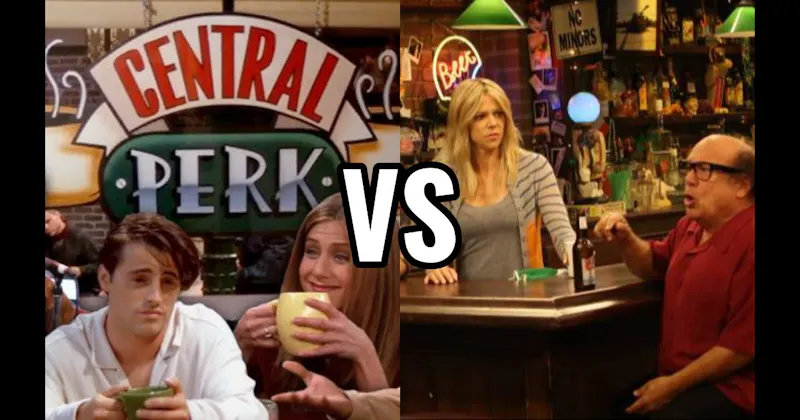 Central Perk vs. Paddy’s Pub (It’s Always Sunny in Philadelphia)