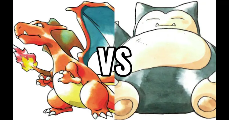 Charizard vs. Snorlax