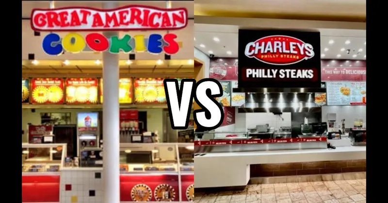 Charleys Cheesesteaks vs. Great American Cookies