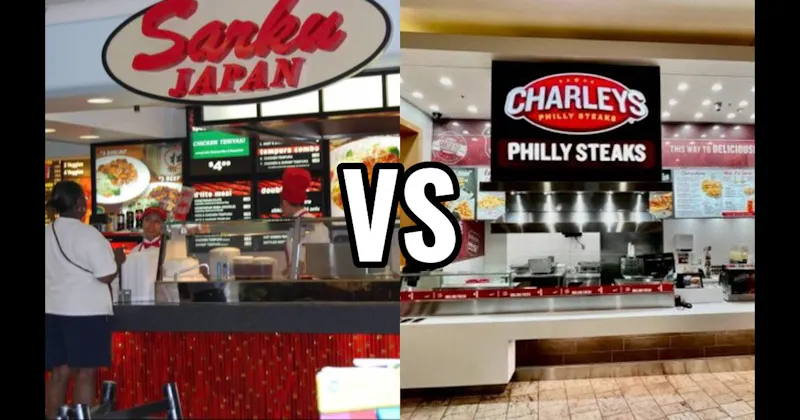 Charleys Cheesesteaks vs. Sarku Japan