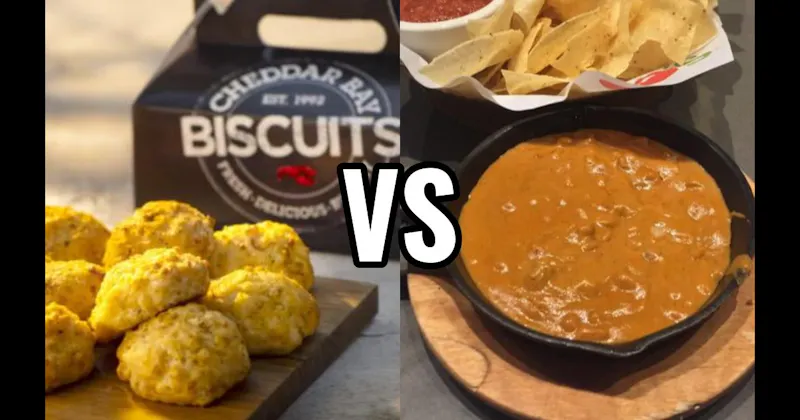 Cheddar Bay Biscuits (Red Lobster) vs. Skillet Queso (Chili’s)