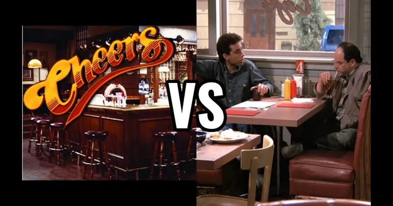 Cheers (Cheers) vs. Monk’s Café (Seinfeld)