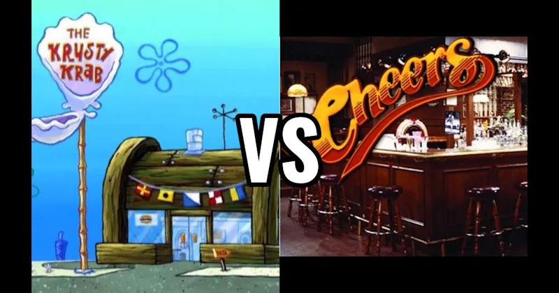 Cheers (Cheers) vs. The Krusty Krab (SpongeBob SquarePants)