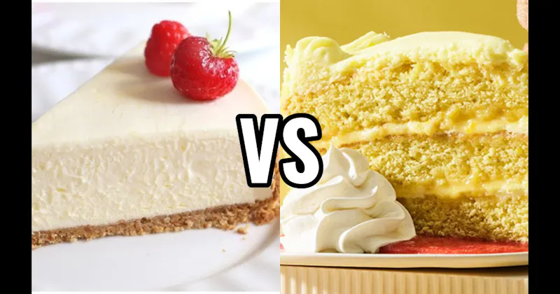 Cheesecake vs. Lemon Cake