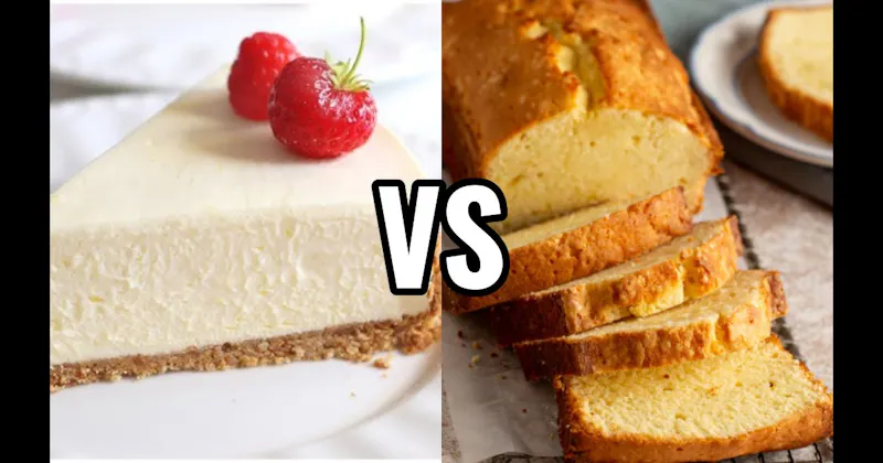 Cheesecake vs. Pound Cake