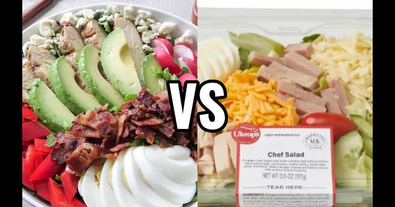 CHEF SALAD vs. COBB SALAD