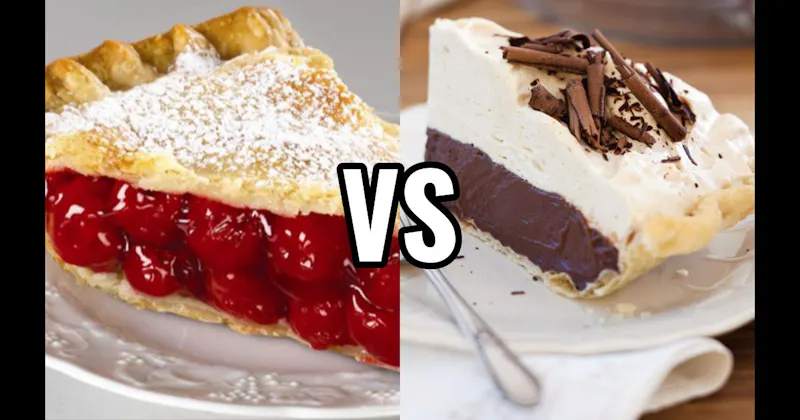 Cherry Pie vs. Chocolate Cream Pie