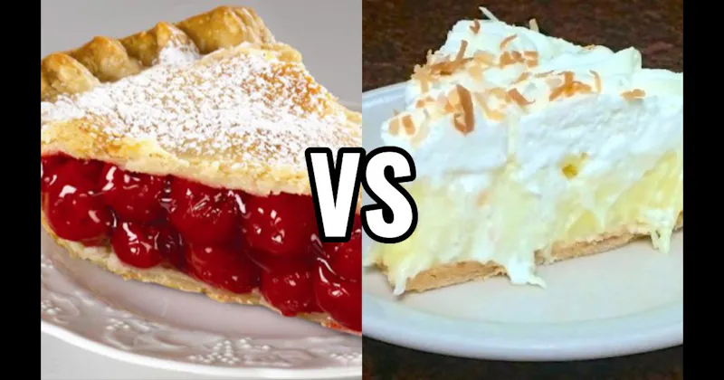 Cherry Pie vs. Coconut Cream Pie