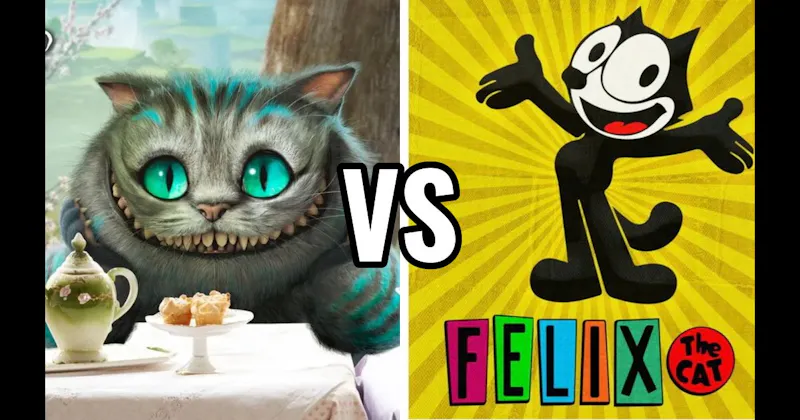 Cheshire Cat (Alice in Wonderland) vs. Felix the Cat