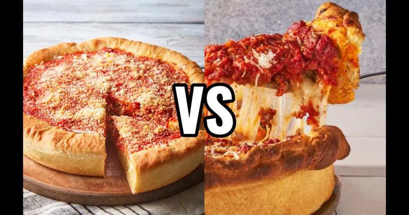 Chicago Deep Dish Pizza vs. Pan Pizza