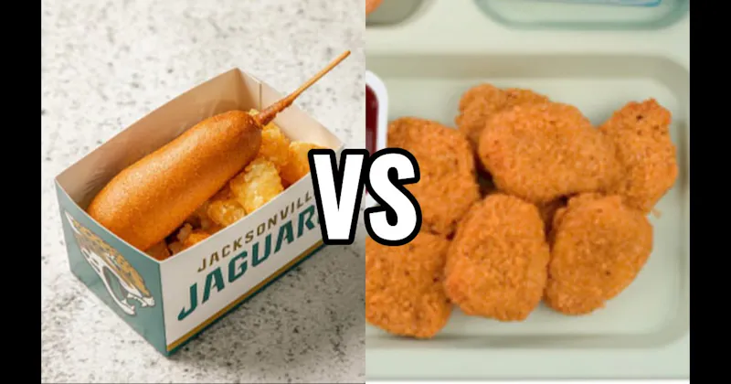Chicken Nuggets vs. Corn Dog