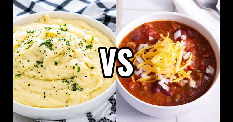Chili vs. Mashed Potatoes