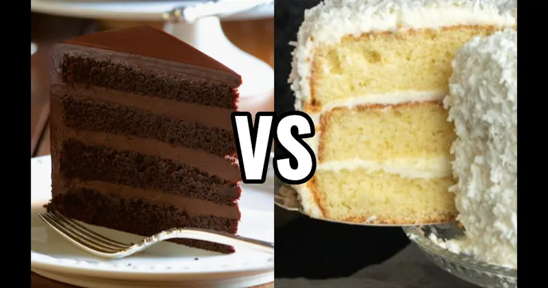 Chocolate Cake vs. Coconut Cake