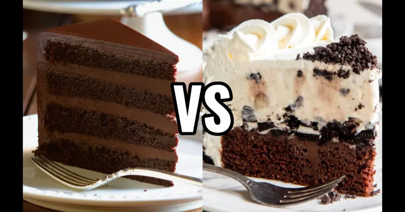 Chocolate Cake vs. Ice Cream Cake
