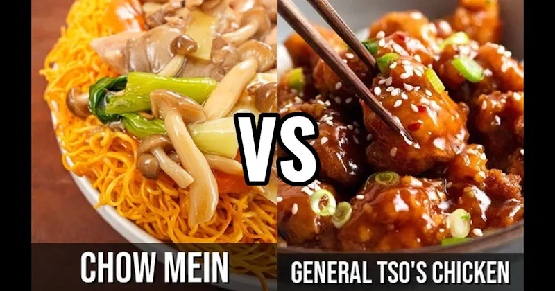 Chow Mein vs. General Tso's Chicken