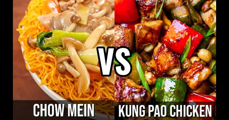 Chow Mein vs. Kung Pao Chicken