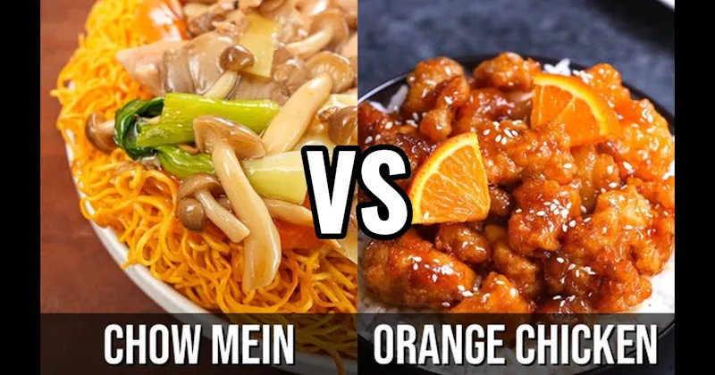 Chow Mein vs. Orange Chicken
