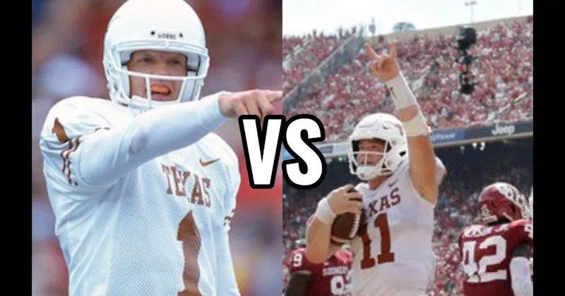 Chris Simms vs. Sam Ehlinger