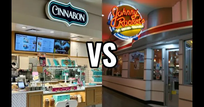 Cinnabon vs. Johnny Rockets
