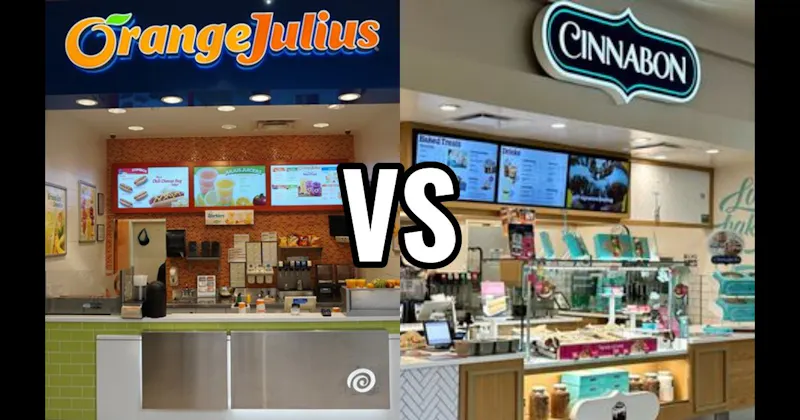 Cinnabon vs. Orange Julius