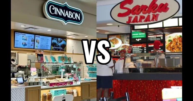 Cinnabon vs. Sarku Japan