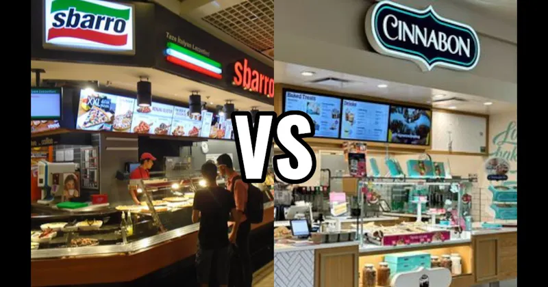 Cinnabon vs. Sbarro