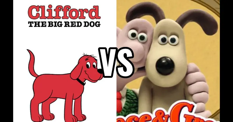 Clifford (Clifford the Big Red Dog) vs. Gromit (Wallace & Gromit)