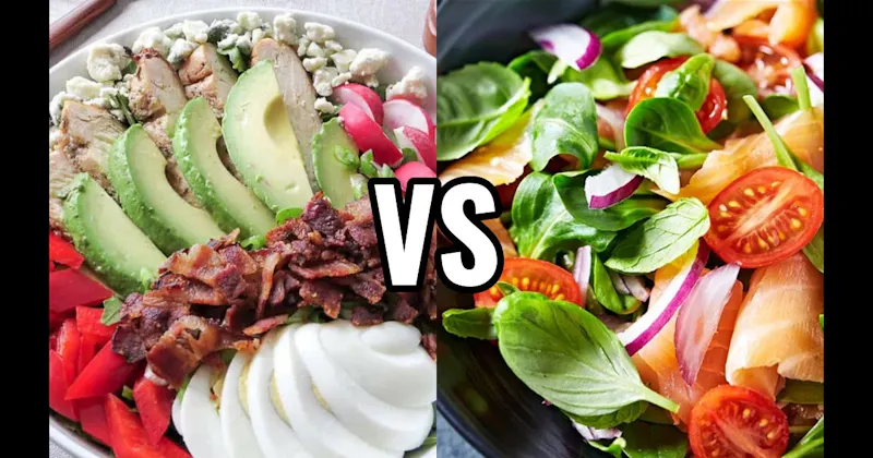 COBB SALAD vs. SPINACH SALAD