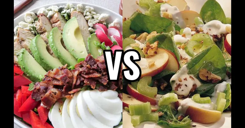 COBB SALAD vs. WALDORF SALAD