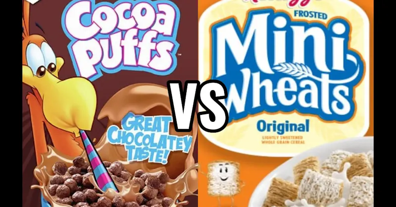 COCOA PUFFS vs. FROSTED MINI-WHEATS