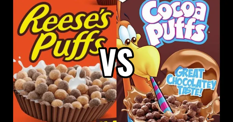 COCOA PUFFS vs. REESE’S PUFFS